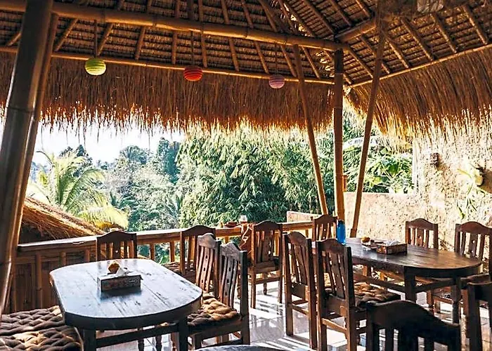 Bali Bamboo Jungle Huts And *