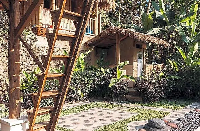 Lodge Bali Bamboo Jungle Huts And Tampaksiring