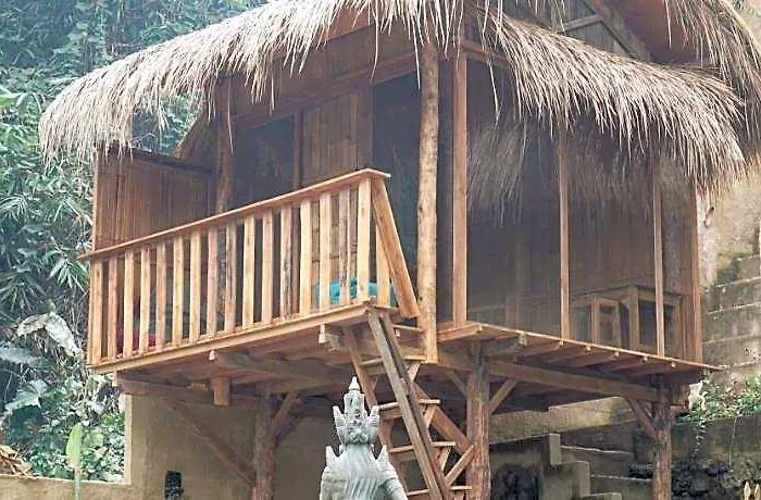 Lodge Bali Bamboo Jungle Huts And *