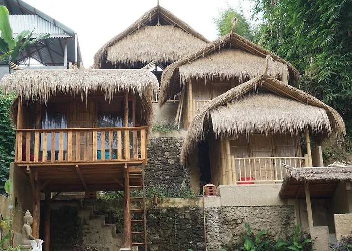 Bali Bamboo Jungle Huts And *