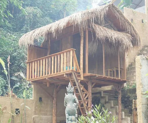 Lodge Bali Bamboo Jungle Huts And