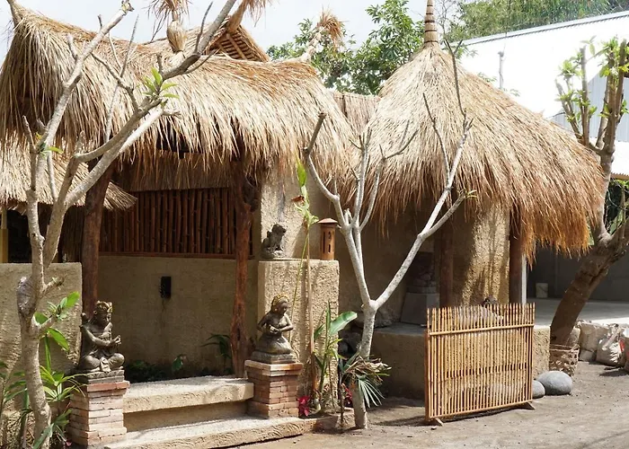 Bali Bamboo Jungle Huts And *