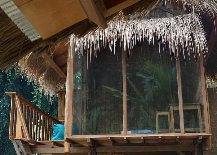 Bali Bamboo Jungle Huts And *