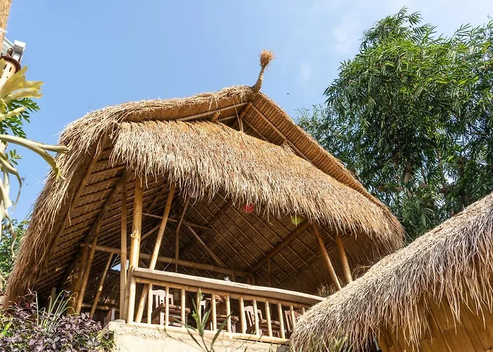 ロッジ Bali Bamboo Jungle Huts And