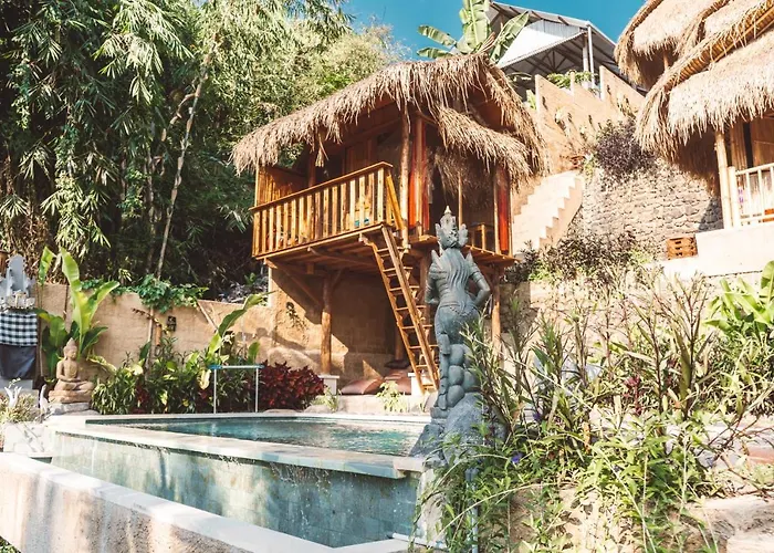 Bali Bamboo Jungle Huts And Tampaksiring
